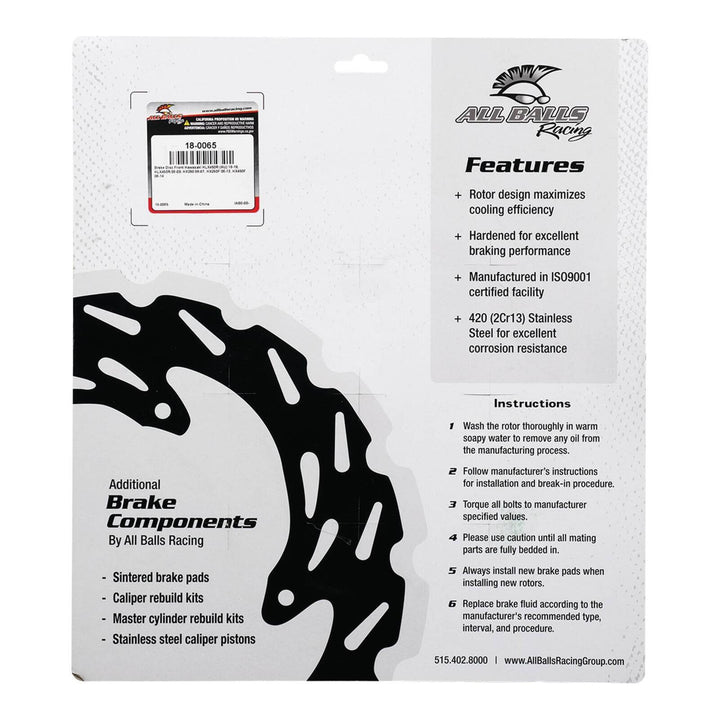 Brake Disc 18-0065