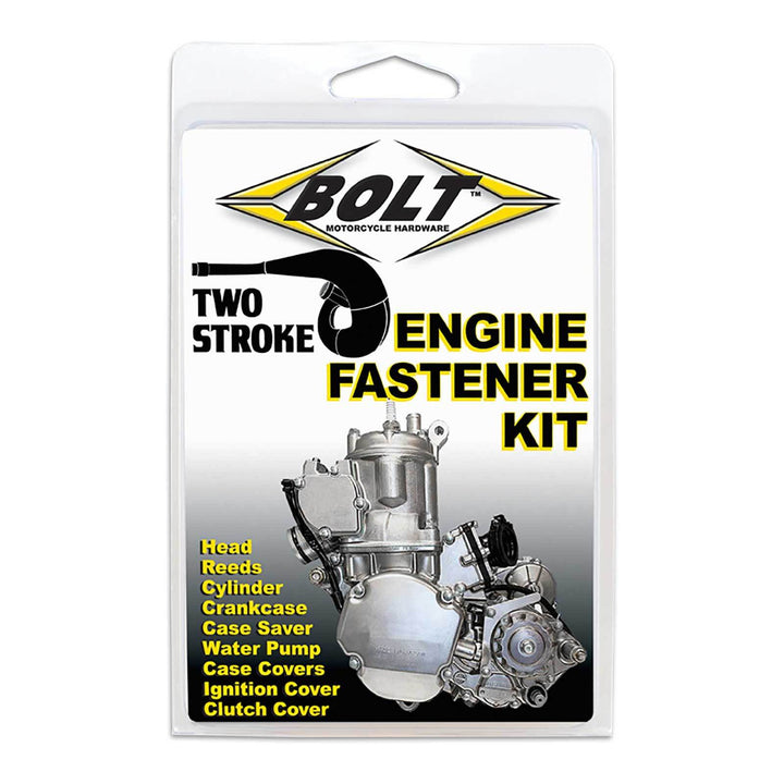 Bolt Engine Fastener Kit Kawasaki KX125 '85-'05