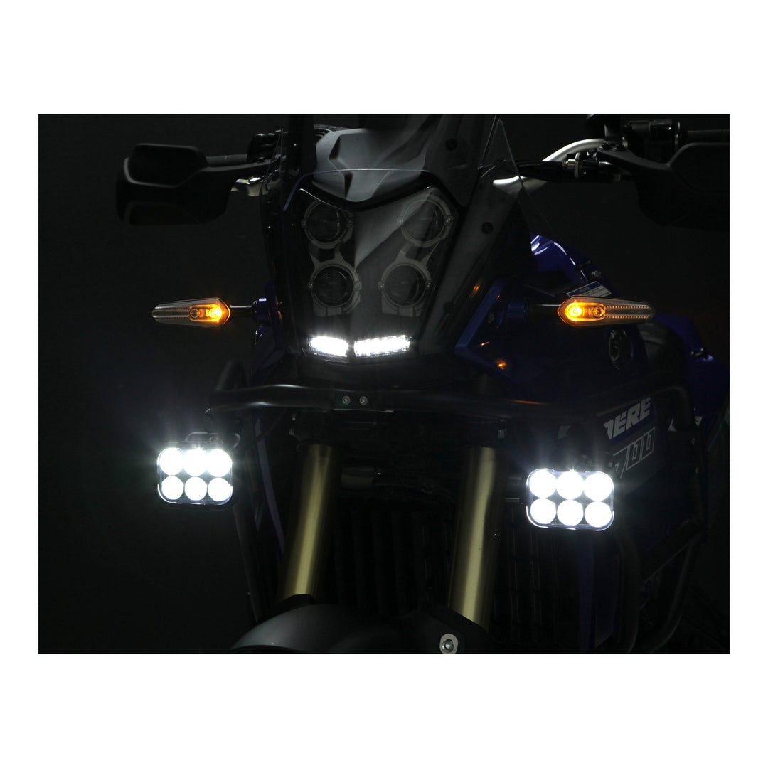 Denali DL6 Driving Light 6-LED Elliptical Hybrid Beam (Pair)