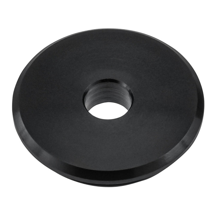 Zeta Aluminium Throttle Tube Replacement End Plug with O-Ring - Black
