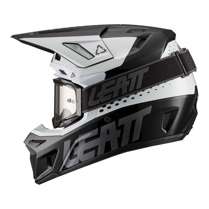 Leatt 2022 8.5 Helmet & Goggle Kit - Black / White