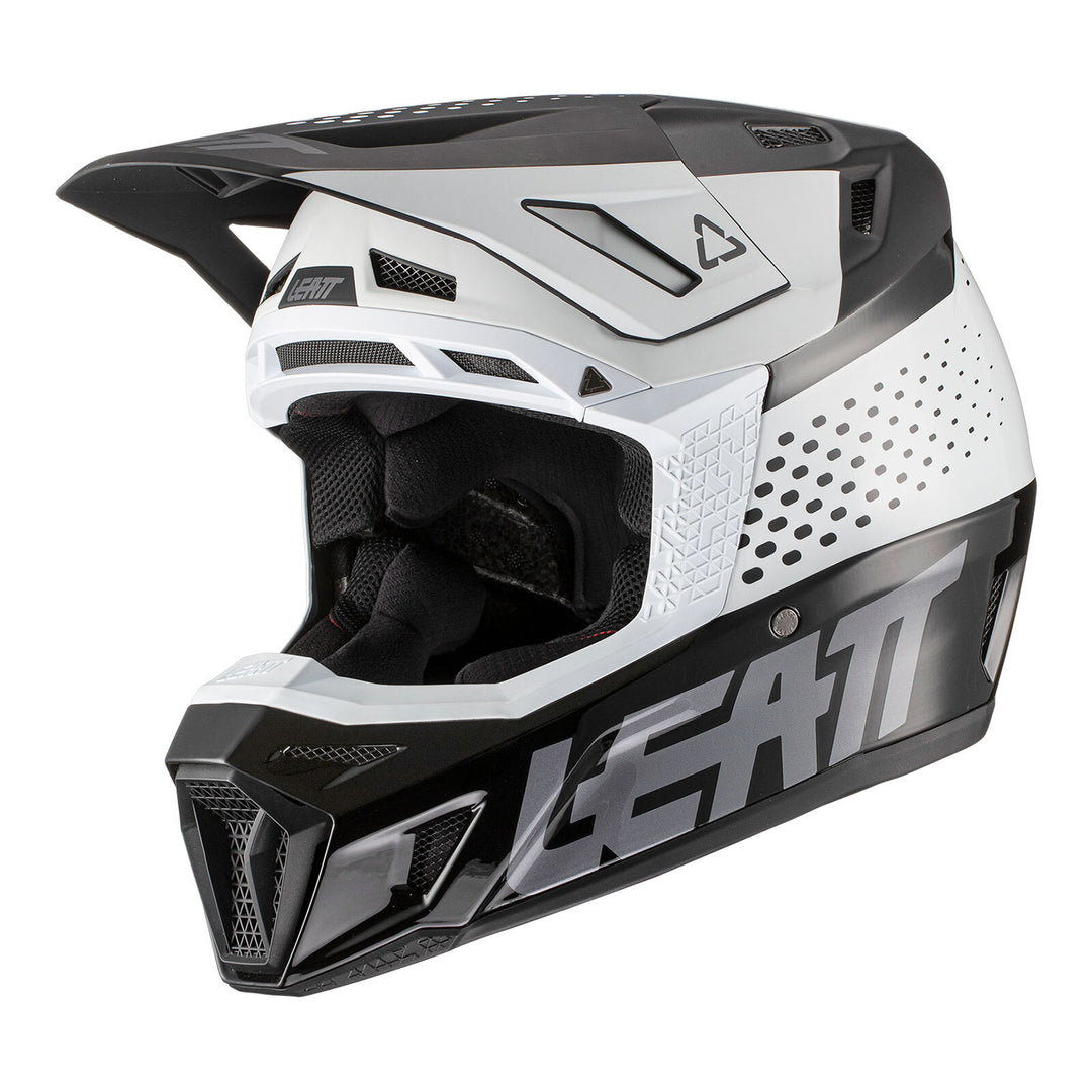 Leatt 2022 8.5 Helmet & Goggle Kit - Black / White