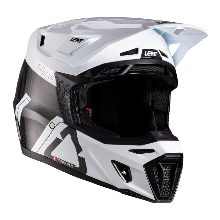 Leatt 2026 9.5 Helmet Kit - Carbon / White