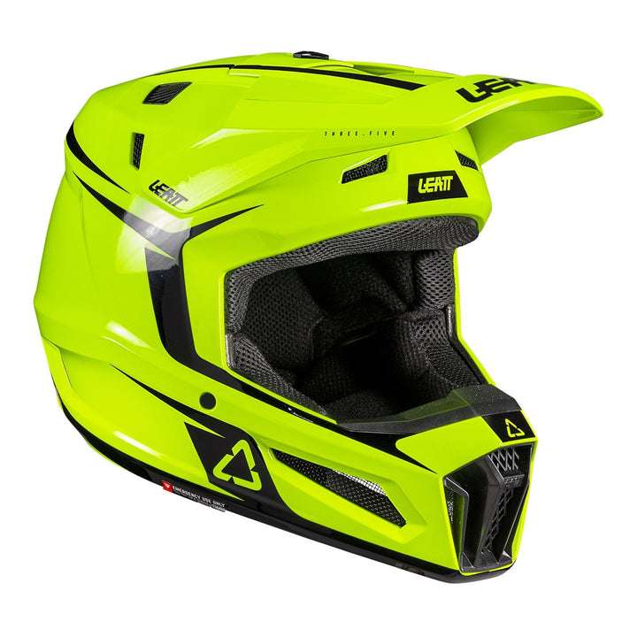 Leatt 2026 3.5 Helmet Kit - Neon Yellow