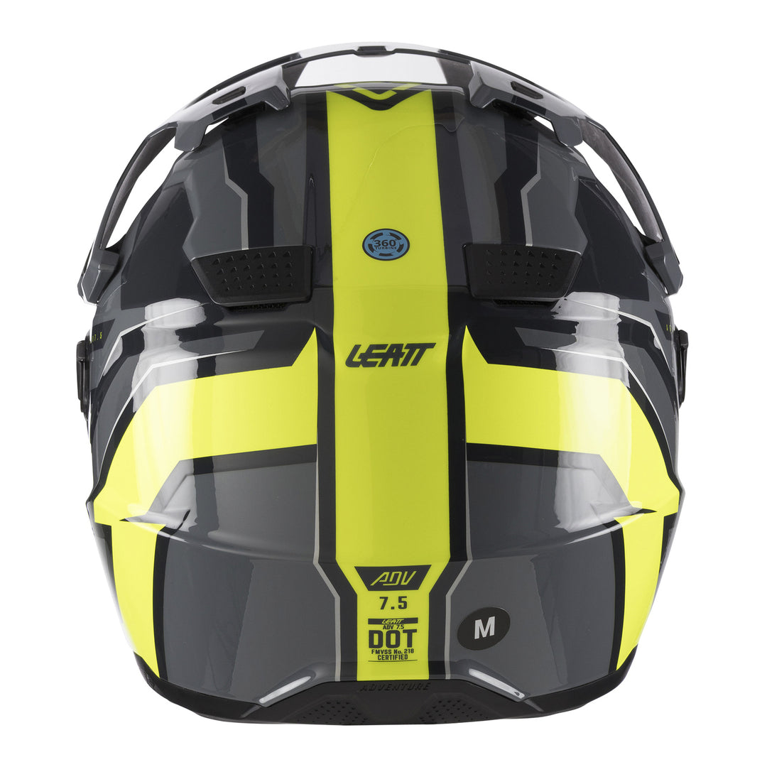 Leatt 7.5 ADV Helmet Kit - Hi-Vis Yellow