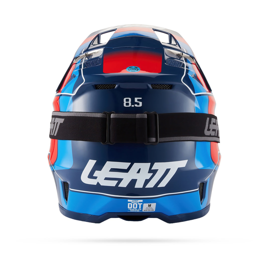 Leatt 8.5 Helmet Kit - Blue / Red