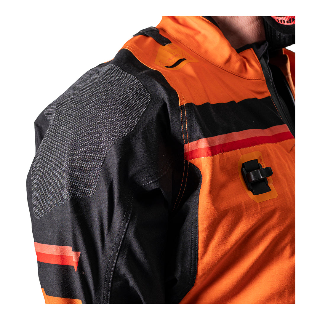 Leatt 7.5 ADV Rally HydraDri Jacket - Orange / Grey