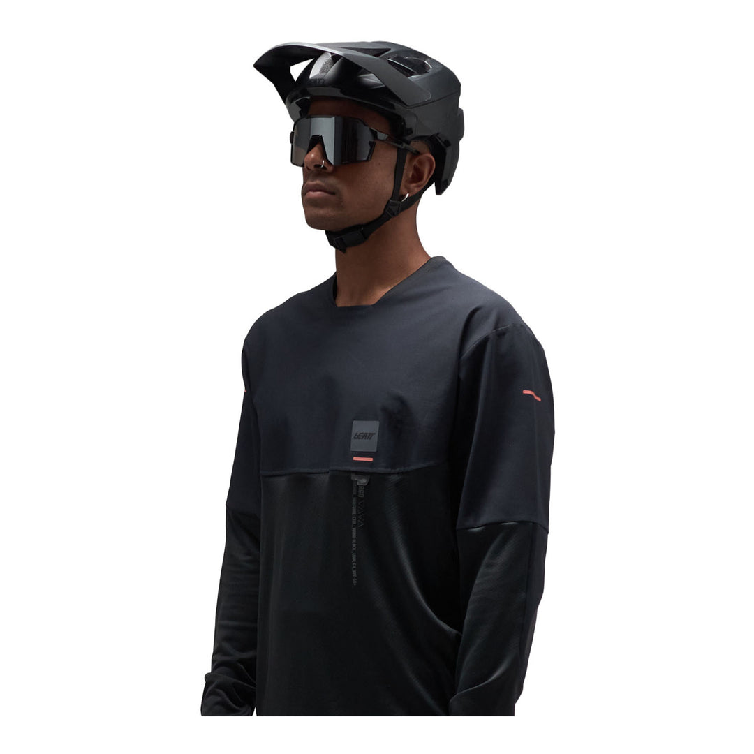 Leatt RideViz Pro Sunglasses - Black Iriz Silver 17 VLT