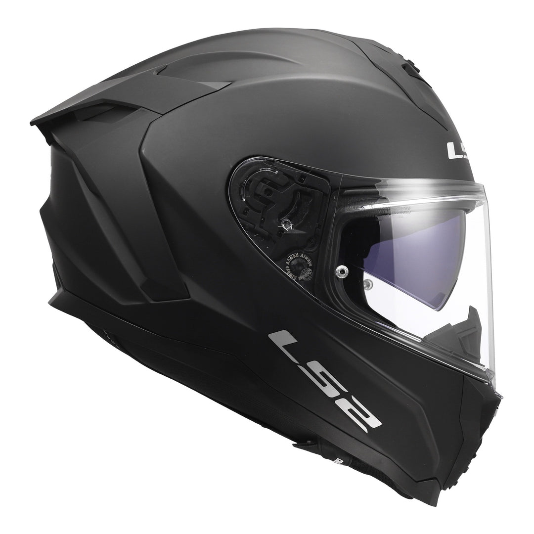 LS2 FF817 Challenger II Solid Helmet - Matte Black