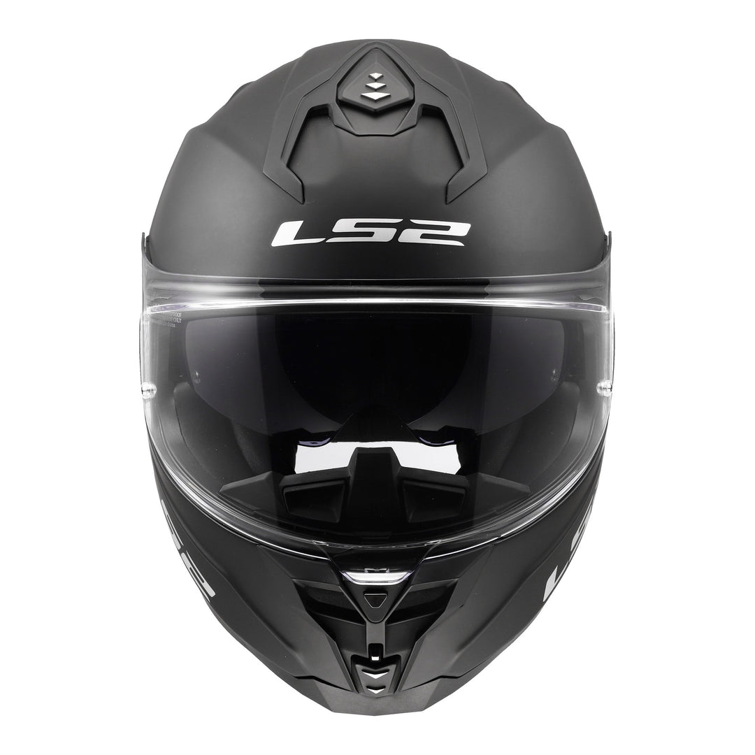 LS2 FF817 Challenger II Solid Helmet - Matte Black