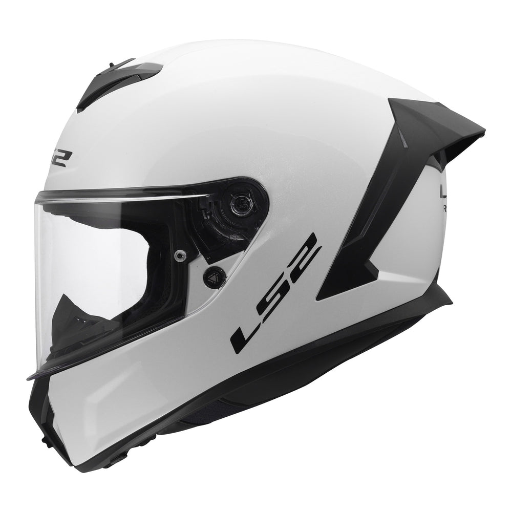 LS2 FF820 Rapid III Solid Helmet - Gloss White