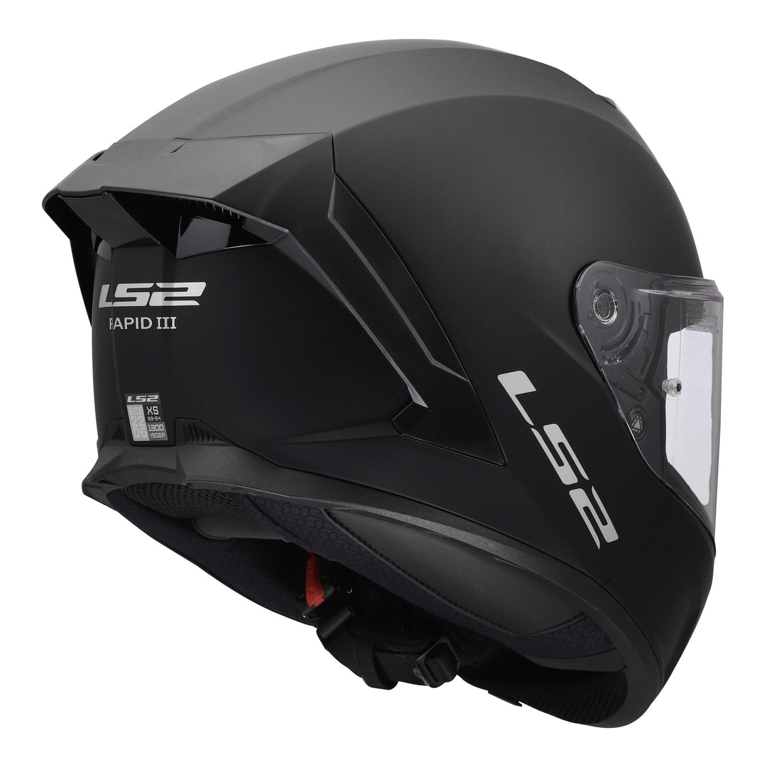 LS2 FF820 Rapid III Solid Helmet - Matte Black
