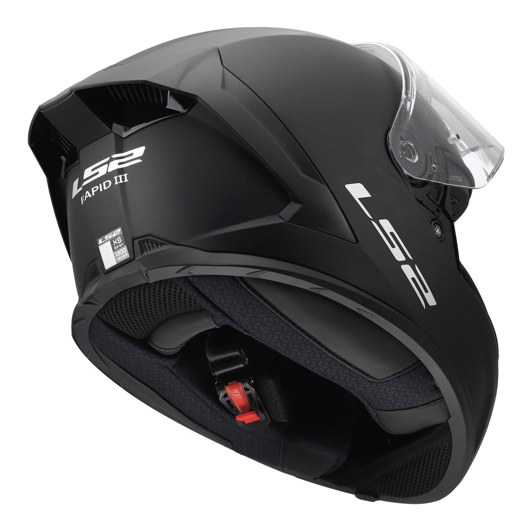LS2 FF820 Rapid III Solid Helmet - Matte Black