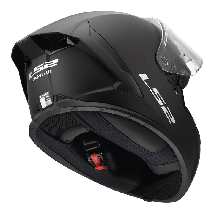 LS2 FF820 Rapid III Solid Helmet - Matte Black