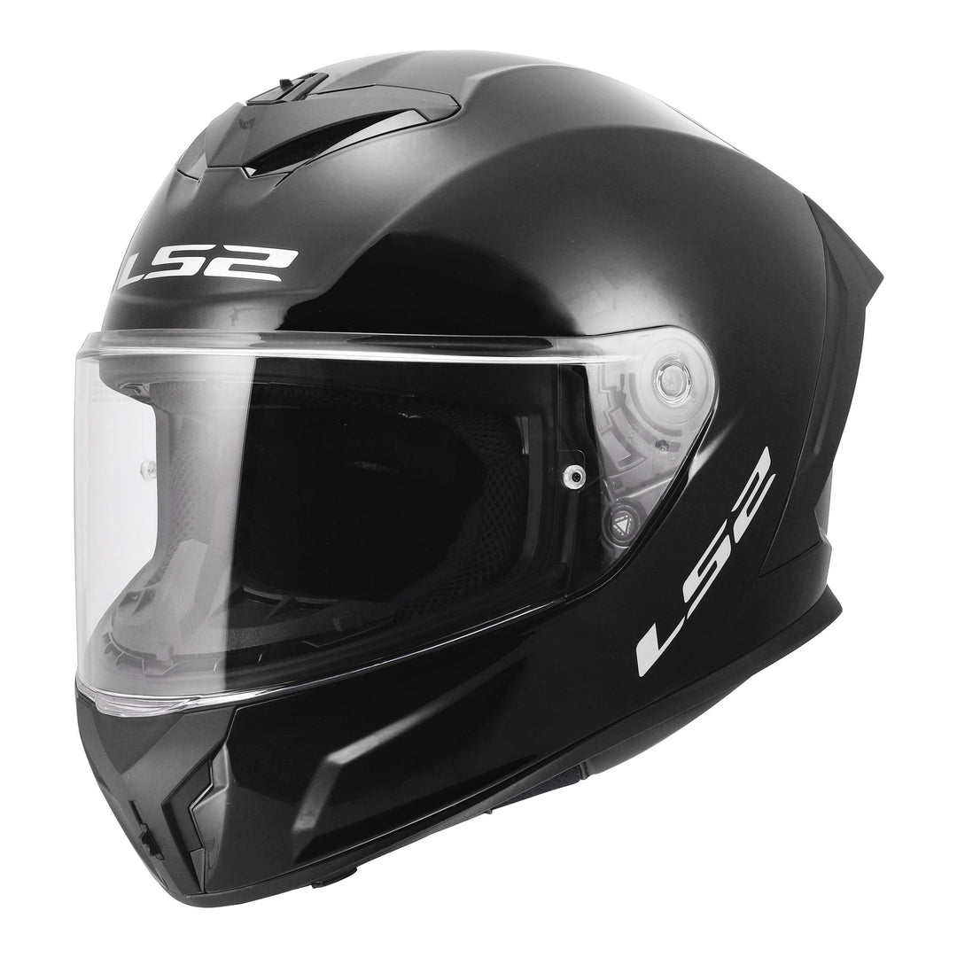 LS2 FF820 Rapid III Solid Helmet - Gloss Black