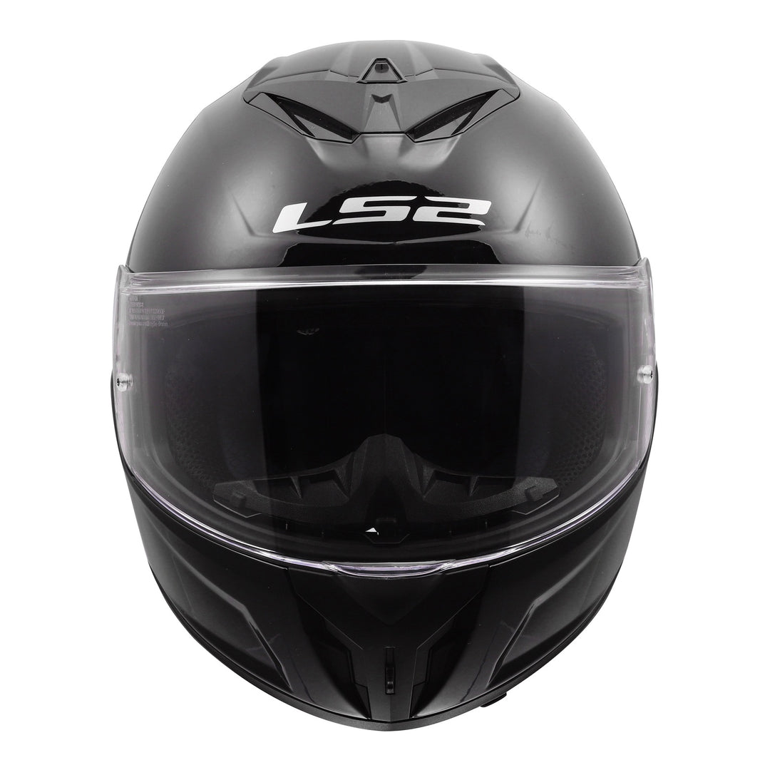 LS2 FF820 Rapid III Solid Helmet - Gloss Black