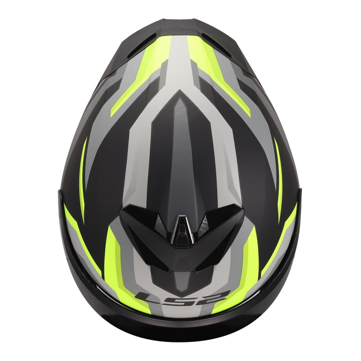 LS2 FF820 Rapid III Hyper Helmet - Black / Hi-Vis Yellow