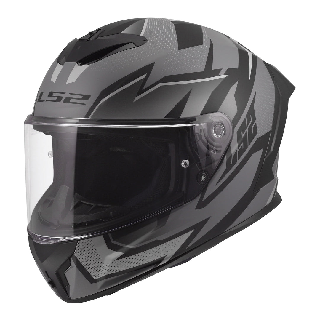 LS2 FF820 Rapid III Xtrem Helmet - Black / Grey