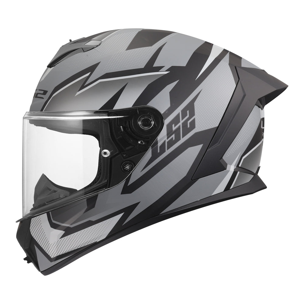 LS2 FF820 Rapid III Xtrem Helmet - Black / Grey