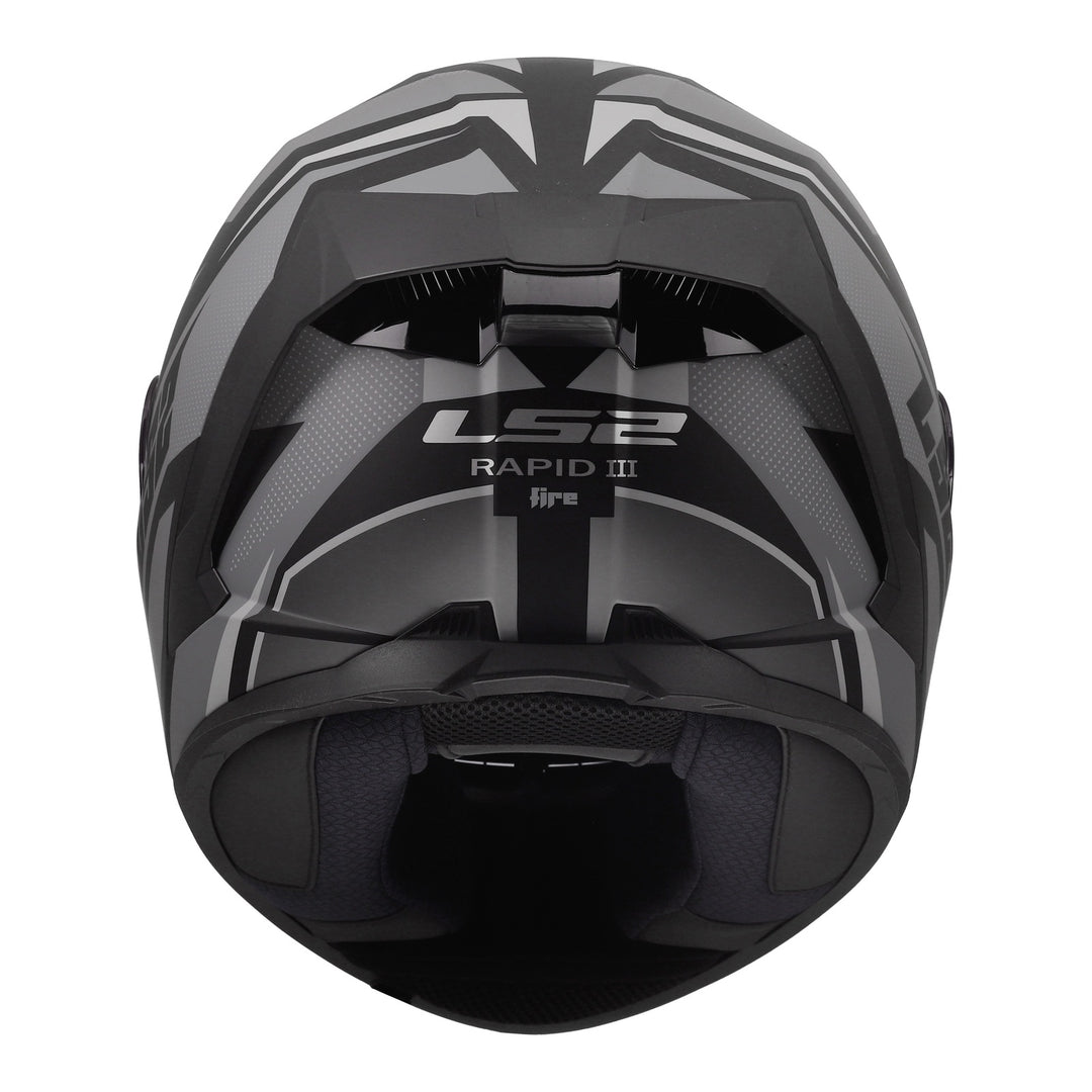 LS2 FF820 Rapid III Xtrem Helmet - Black / Grey
