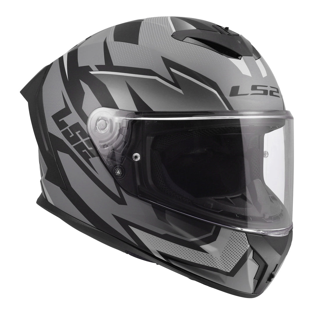 LS2 FF820 Rapid III Xtrem Helmet - Black / Grey