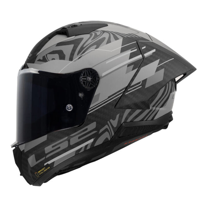 LS2 FF805 Thunder GP Aero Helmet - Polar