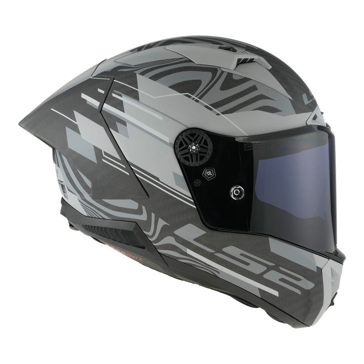 LS2 FF805 Thunder GP Aero Helmet - Polar
