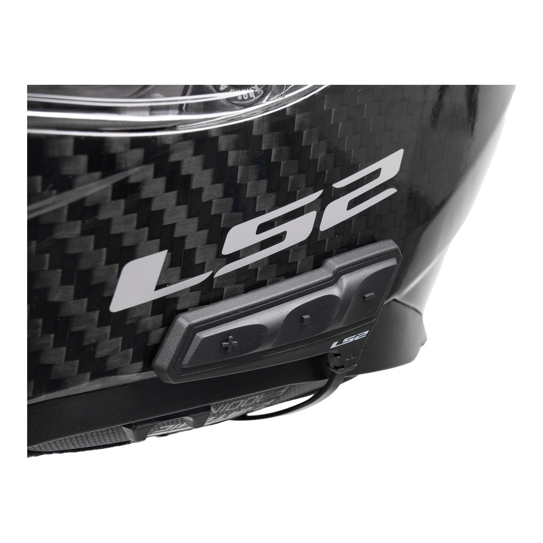 LS2 FF811 Vector II Splitter Helmets - Gloss Black / White 06