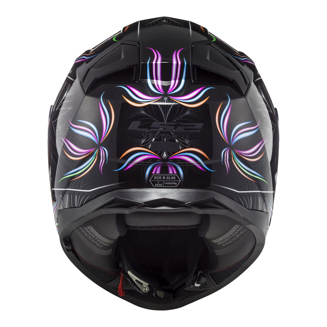 LS2 FF811 Vector II Tropical Helmet - Black / White