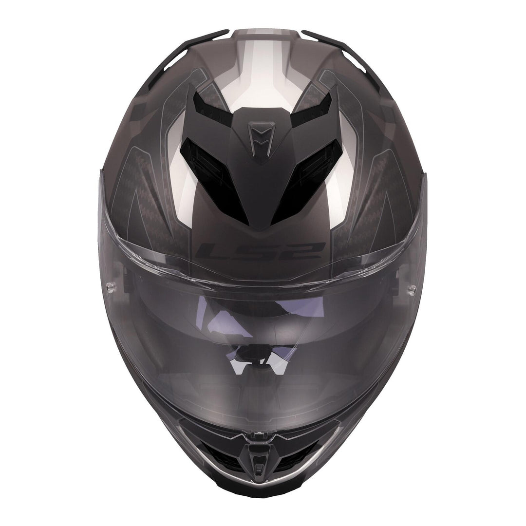 LS2 FF818 Storm III Sporty Helmet - Black / Grey