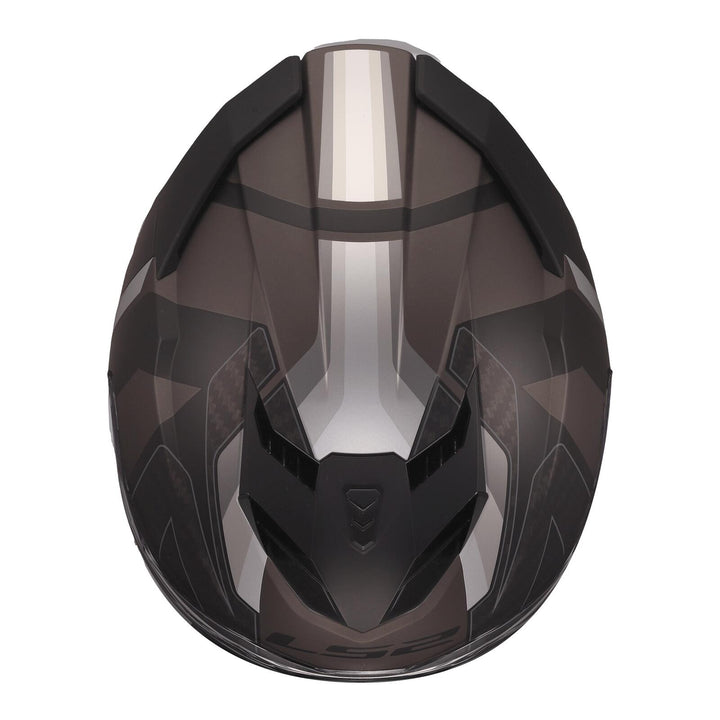 LS2 FF818 Storm III Sporty Helmet - Black / Grey