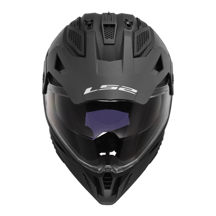 LS2 MX702 Pioneer II Helmets - Matte Black 06