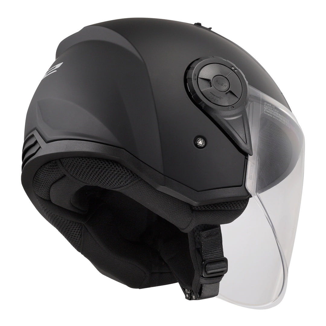 LS2 OF616 Airflow II Helmets - Matte Black 06