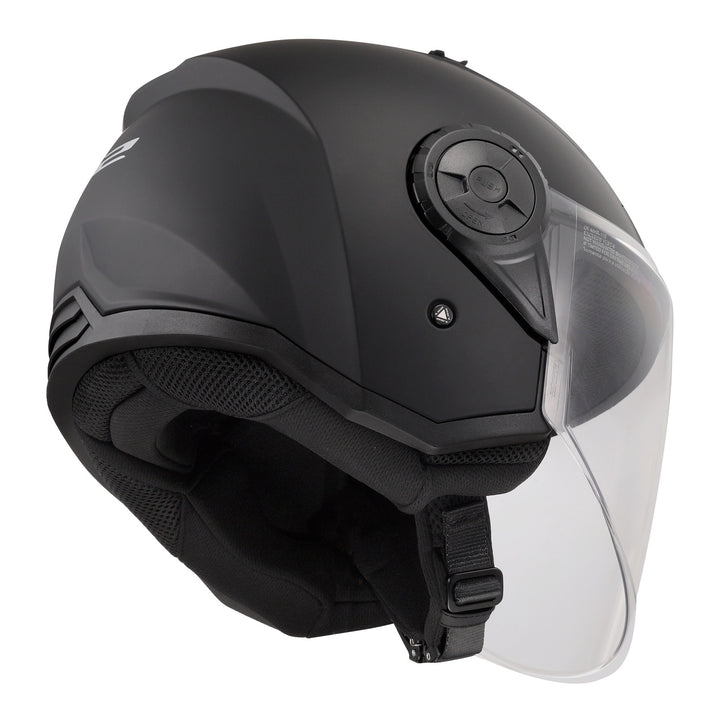 LS2 OF616 Airflow II Helmets - Matte Black 06