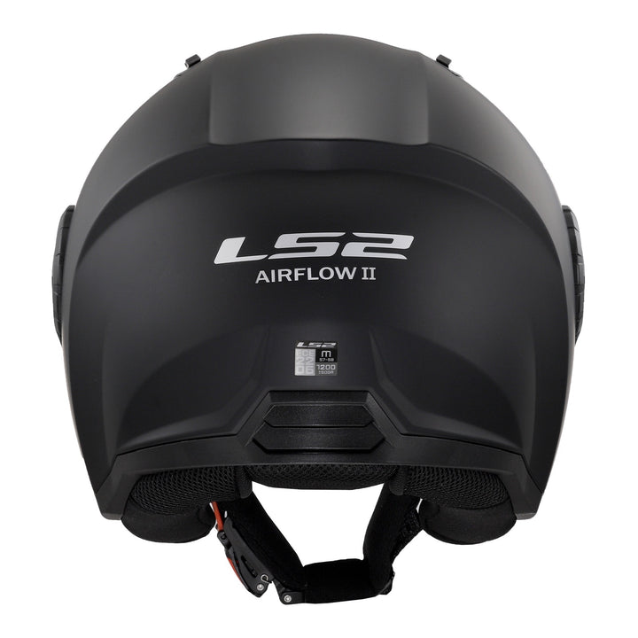 LS2 OF616 Airflow II Helmets - Matte Black 06