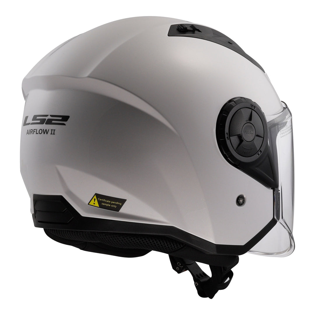 LS2 OF616 Airflow II Helmets - White 06