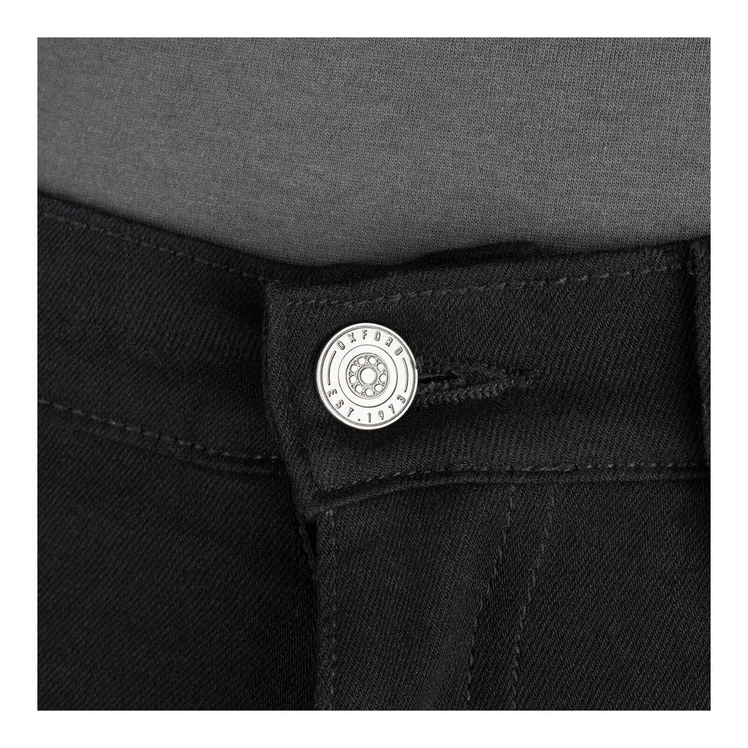Oxford AA Super Stretch Men's Jean - Black (Short)