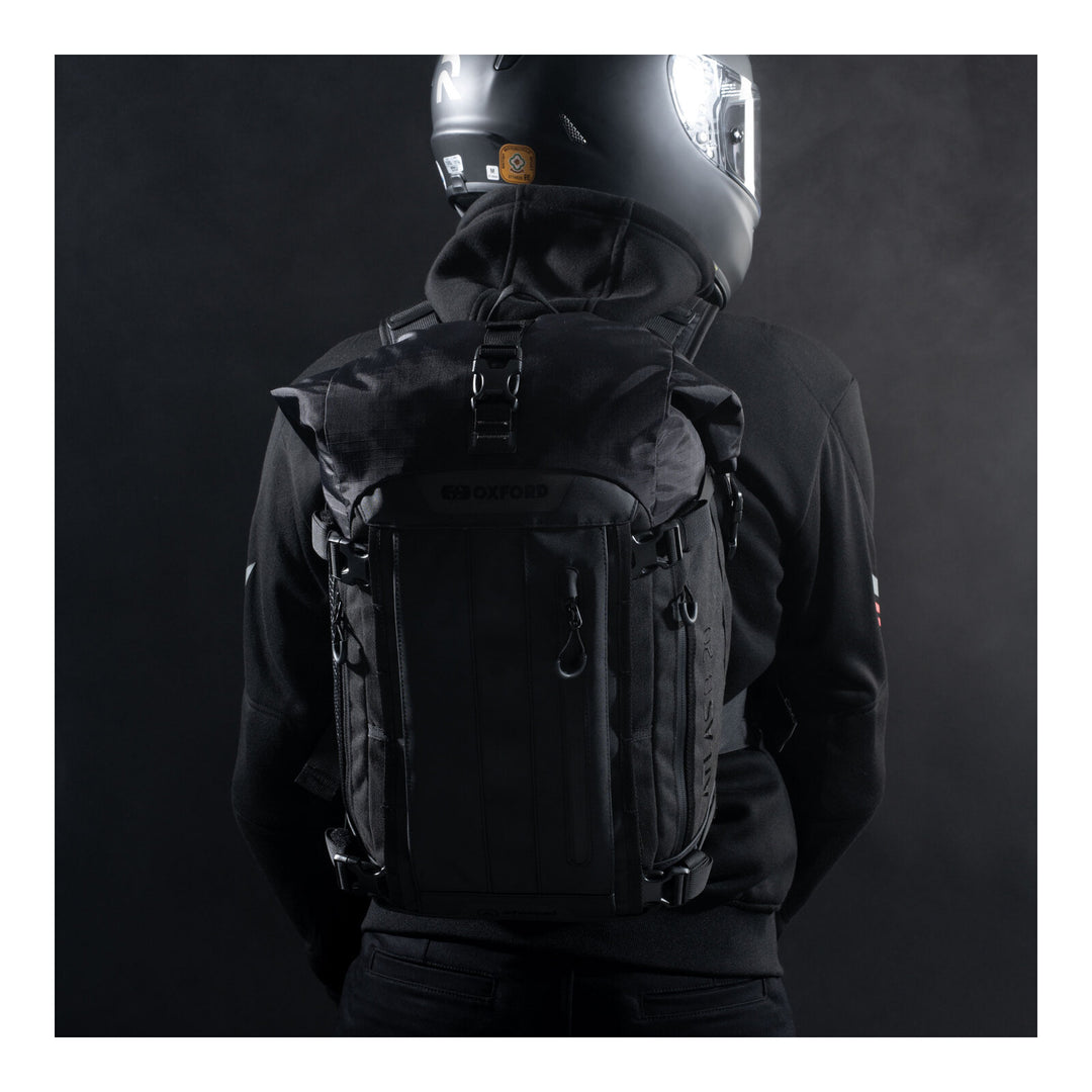Oxford Atlas B-20 Advanced Backpack - Charcoal / Black