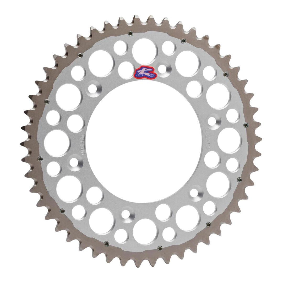 Renthal Sprocket Twinring Silver 47T Bi-metal Grooved Packaged