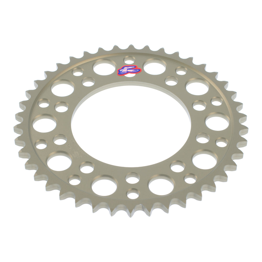 Renthal Rear Sprocket T6 Grooved 7075 Alloy - Silver [Honda]