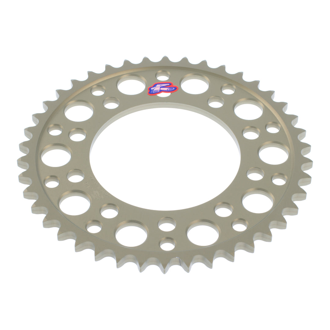 Renthal Rear Sprocket T6 Grooved 7075 Alloy - Silver [Honda]