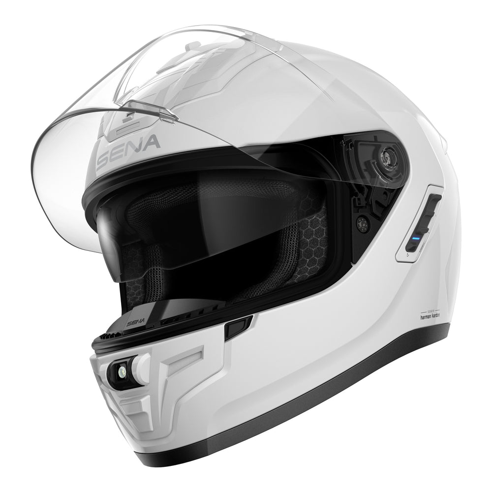 Sena Phantom Smart Helmet with Mesh Comms - Gloss White