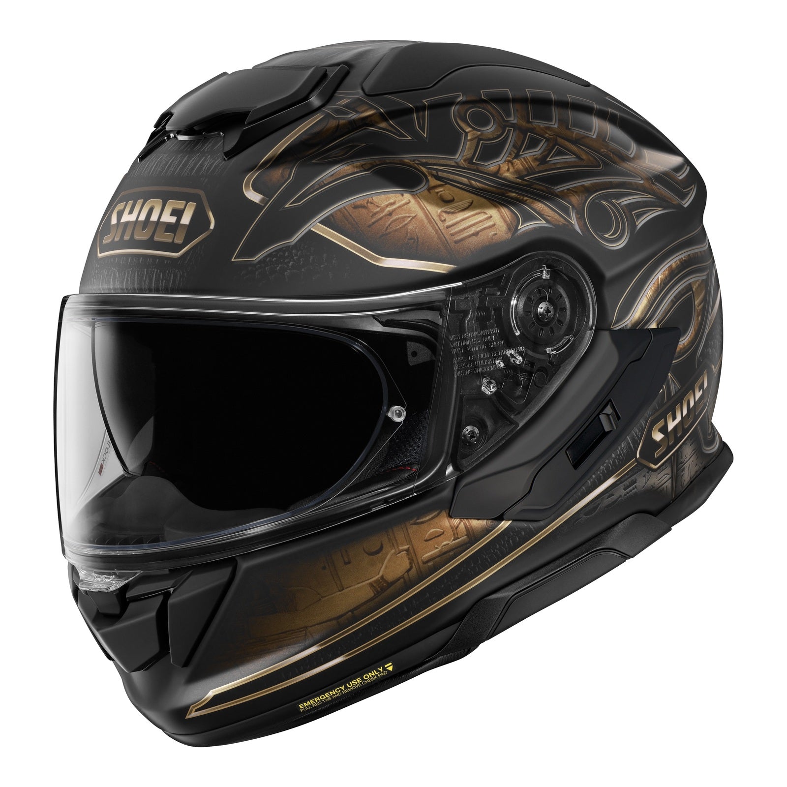 Shoei GT-Air 3 Nile TC-9 - Black / Brown / Gold – Bits4Bikes
