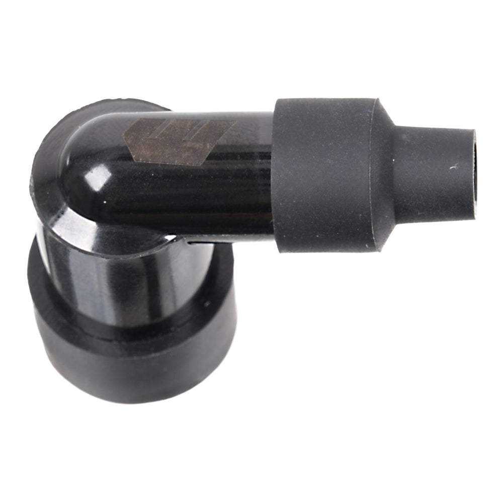Whites Spark Plug Cap – Replaces LZFH – Right Angle – Black
