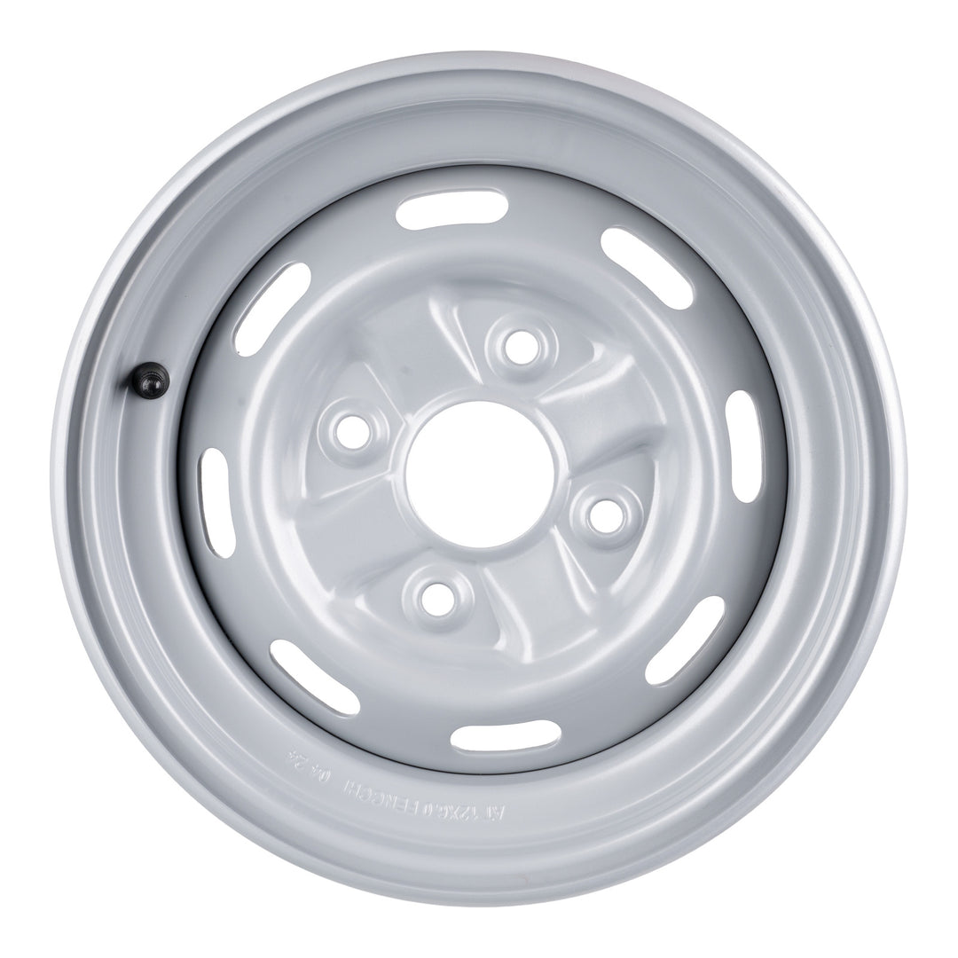 Whites ATV/UTV Steel Rim 12x6 Honda Front 4/110 +25 - Silver