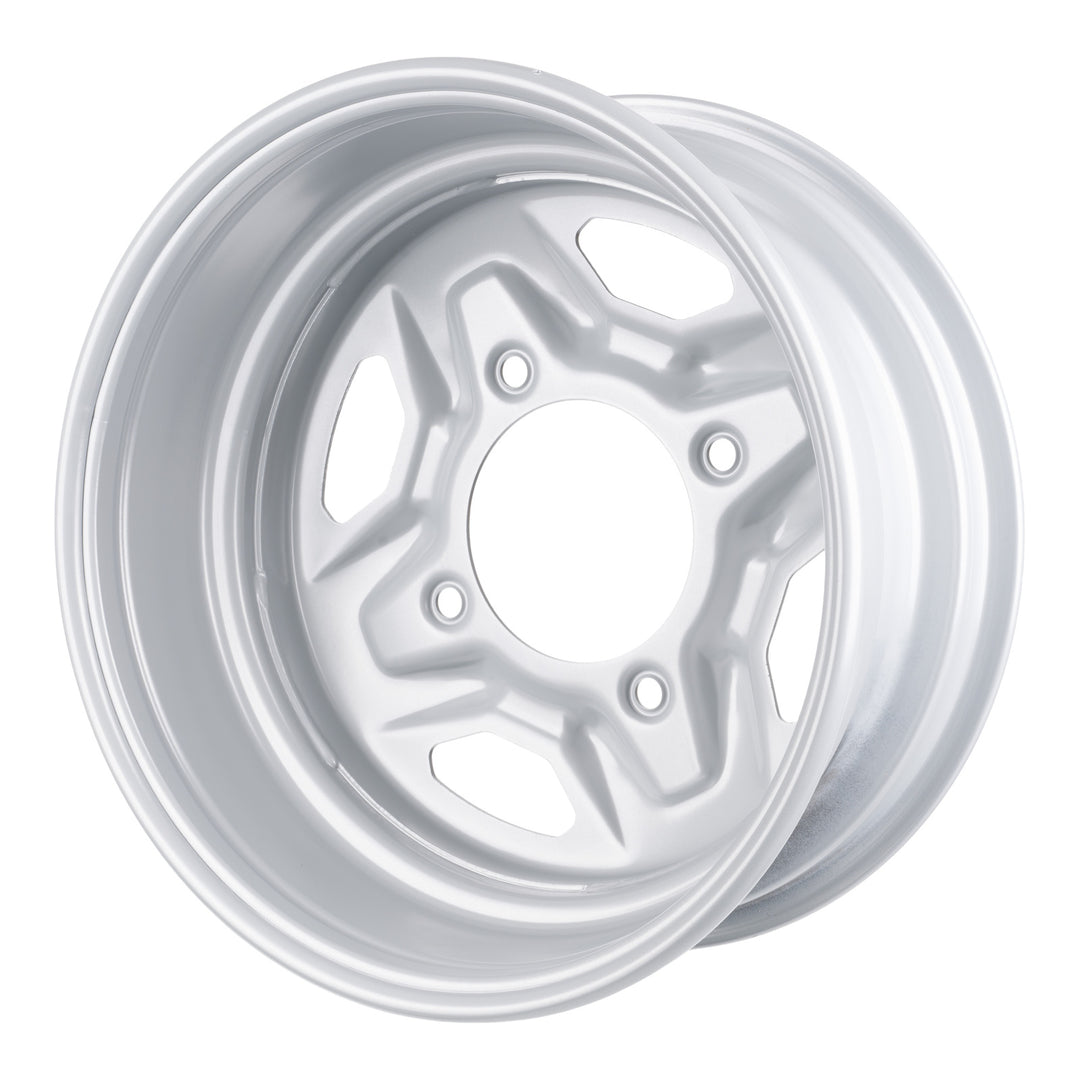 Whites ATV/UTV Steel Rim 14x6 Polaris Front 4/156 +40.2 - Silver