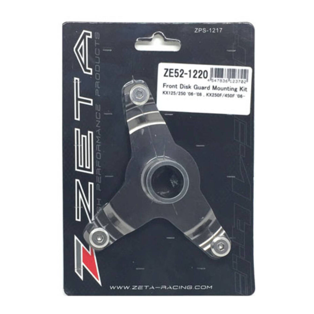 ZETA Disk Guard Mounting Kit Kawasaki KX125/250/250F/450F '06-'18