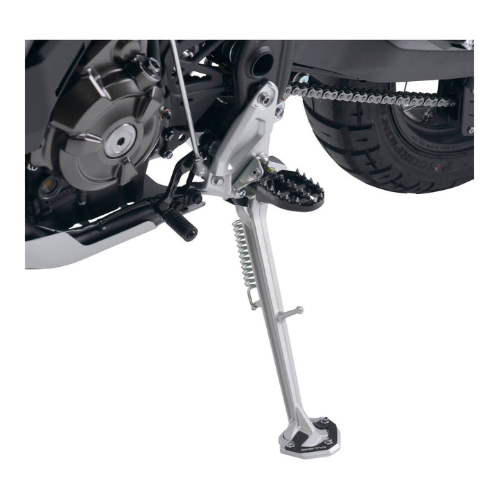 Zeta Side Stand Extender Black/Silver Yamaha Tenere 700 '20-