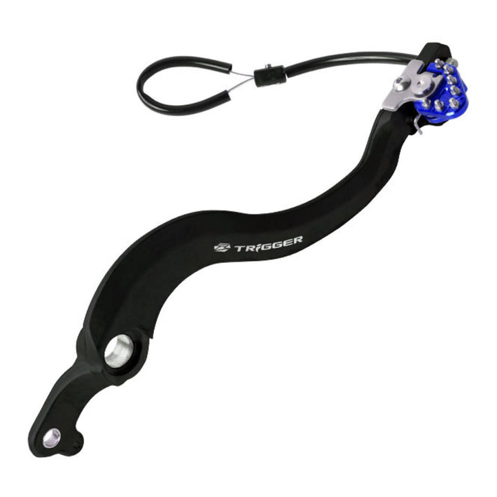 Zeta Trigger Brake Pedal Yamaha YZ125/250/250X Blue