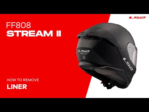 LS2 FF808 Stream II Angry Monkey Helmets - Matte Black / Red 06